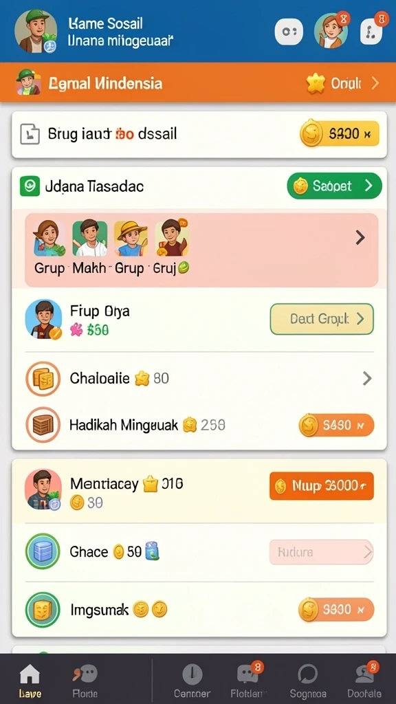 dragon777 - Screenshot menunjukkan karakter utama dalam pertarungan epik.