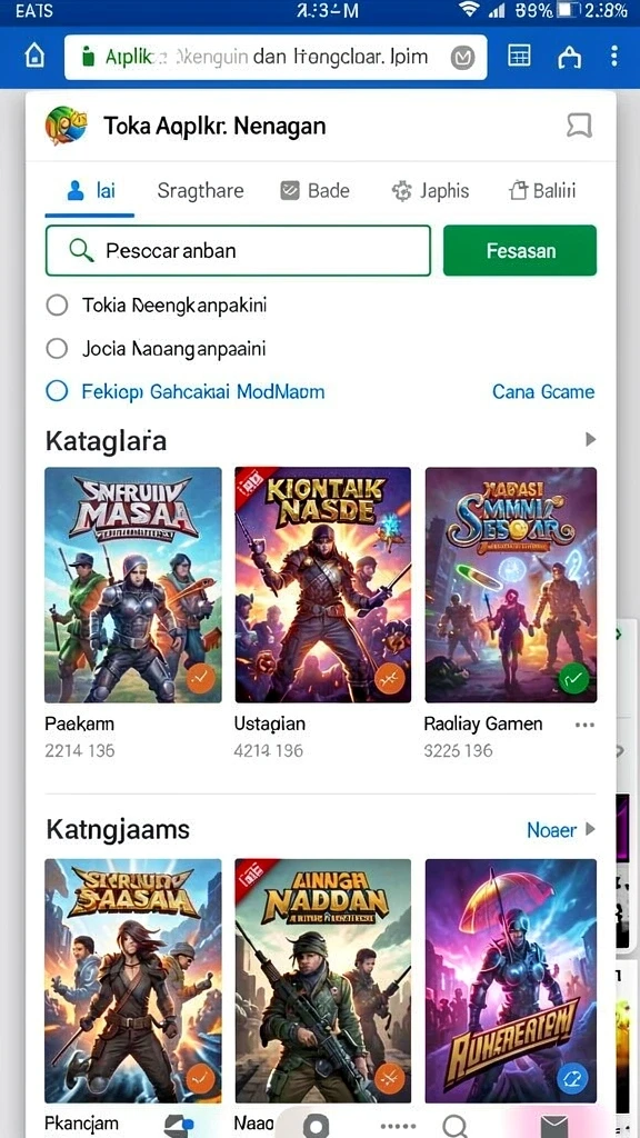 ggr7777 - Tampilan antarmuka pengguna yang intuitif dan menarik.