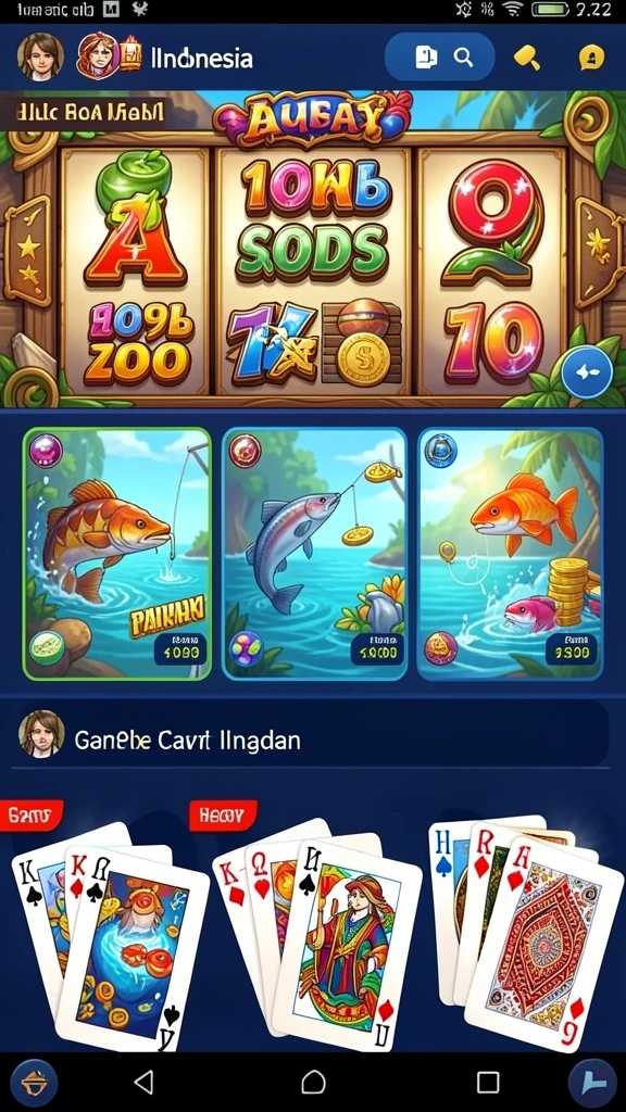idrgame - Karakter unik yang bisa dipilih oleh pemain.
