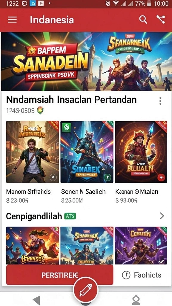 lucksvip - Tampilan awal aplikasi LUCKSVIP yang menawan.