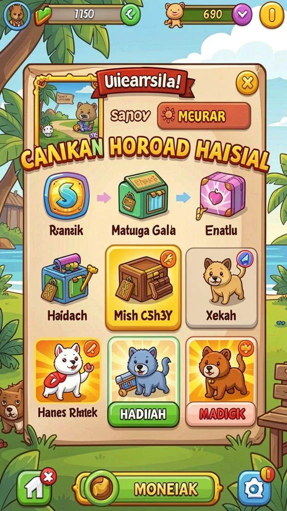 rr44 - Berbagai karakter dengan kemampuan unik untuk dijelajahi.